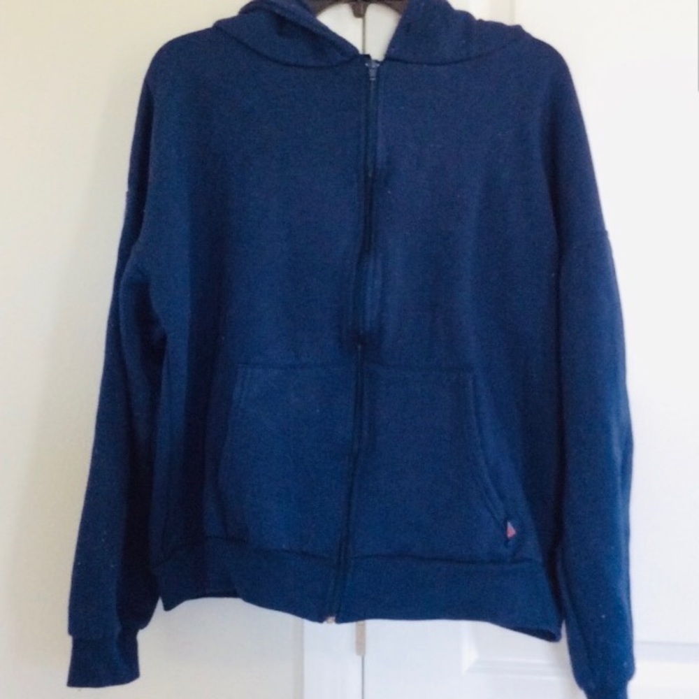 Big Yank navy color men’s sweatshirt hoodie size large